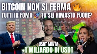 🚨 BITCOIN QUESTE NOTIZIE FARANNO VOLARE IL MERCATO 🚀 Attenzione a Novembre 👀 [upl. by Ainoda]