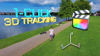 How to 3D Track with 1CLICK in Final Cut Pro [upl. by Nitsyrc953]