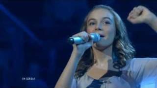 Junior Eurovision 2010 Serbia  Sonja Škorić  Čarobna noć [upl. by Norre395]