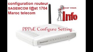 How to Configure Segemcom Router Fst  1704  WiFi And PPPoE Configuration [upl. by Ardme435]