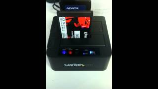 Fideco USB3 SATA HDD Docking Station test and review [upl. by Liva809]