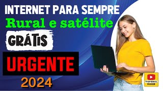 Instalando a internet livre na antena satélite e rural [upl. by Zitvaa]