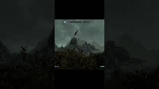 The high ground in storms Skyrim Random Moment 161skyrimmemes gaming skyrimmeme skyrim funny [upl. by Aicel604]