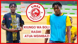 TAARIFA MPYA SIMBA SC YASHUSHA KIUNGO MKATA UMEME DEBORAH MAVAMBO kutoka MUTONDO STARS ya ZAMBIA [upl. by Nonnair]