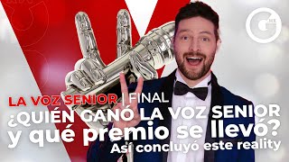 ¿Quién ganó La Voz Senior de TV Azteca y qué premio se llevó [upl. by Nospmas824]