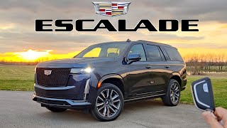 2022 Cadillac Escalade Sport Platinum  A 114000 Private Jet on Wheels Week Review [upl. by Akcired]