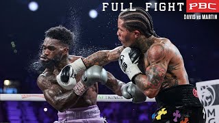 Davis vs Martin FULL FIGHT June 15 2024  PBC on Prime Video [upl. by Navak]