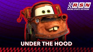 Under the Hood Tow Mater  Racing Sports Network by Disney•Pixar Cars  Disney [upl. by Mercier930]