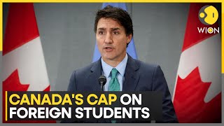 Canada provinces 2year ban on new enrollment of foreign students  Latest English News  WION [upl. by Josiah693]