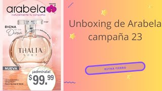 unboxing de arabela c23 [upl. by Sakiv882]