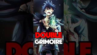 Who else has a Double Grimoire BLACK CLOVER EXPLAINED [upl. by Ilysa]