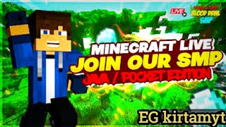 join my new lifsteal smp 247 online minecraft liveminecraftkirtamgaming [upl. by Ermey]