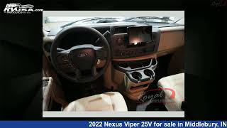 Phenomenal 2022 Nexus Viper 25V Class B RV For Sale in Middlebury IN  RVUSAcom [upl. by Layla809]