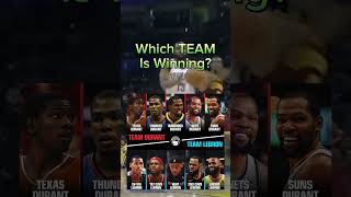 Which TEAM is winning nba like subscribe [upl. by Alemap]