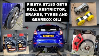 Fiesta ST180 Collins Roll Restrictor Motul 300 Gearbox Oil Tyres and Brakes [upl. by Enelaj]