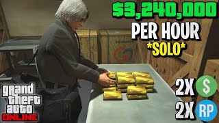 Double Money How To Replay Union Depository Heist SOLO  B2B  GTA Online [upl. by Mayap]