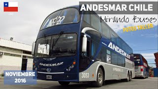 Mirando Buses  VISITA TALLER Andesmar Chile en Santiago Noviembre 2016 [upl. by Nivak]