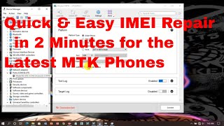 imei repair in 2 minutes on mtk latest phones [upl. by Haras]