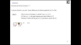 Lezioni di chimica  Nomenclatura  3 calcolo del no dalla formula molecolare perossidi [upl. by Ahsekam]