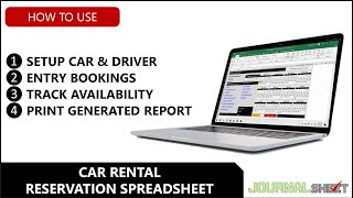 Car Rental Reservation Management Spreadsheet Tutorial [upl. by Asoral409]