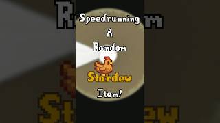 Speedrunning a Random Stardew Valley Item Part 49 shorts [upl. by Humo]