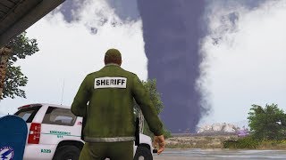 LSPDFR  Day 955  Hurricane Hits Sandy Shores [upl. by Sinnod464]