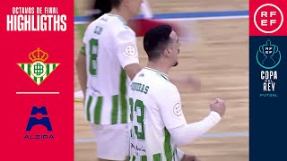 Resumen CopaDelReyFS  Real Betis 2  1 Family Cash Alzira  Octavos de final [upl. by Navetse]