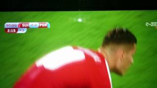 Granit Xhaka Red Card [upl. by Inaffit]