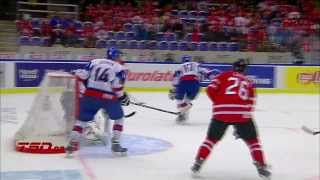 Canada v Slovakia 53  2014 IIHF World Junior Championship [upl. by Stephi]