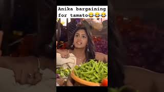 Tamatar de rhe ho ya heeremoti😂anika bargaining😅 ishqbaaz Anika funny sceneishqbaazshortsfeedyt [upl. by Eugilegna]