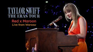 Taylor Swift  Red x Maroon The Eras Tour Warsaw 2024 [upl. by Vittoria698]