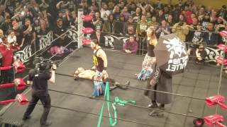 Adam Cole kicked out of the bullet club Kenny Omega appears [upl. by Giffer]