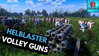 Are Helblaster Volley Guns Any Good  Empire Unit Focus [upl. by Notlok]