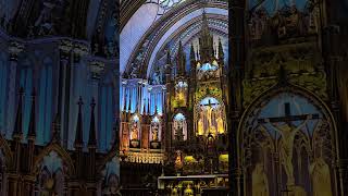 NotreDame Basilica of Montreal Canada quebec [upl. by Leak]