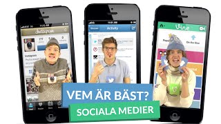 Vem är bäst  SOCIALAMEDIER [upl. by Nirrat]