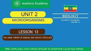 BIOLOGY GRADE 12 UNIT 2 LESSON 13 THE GERM THEORY OF DISEASE AND KOCHS POSTULATE [upl. by Llerrot]