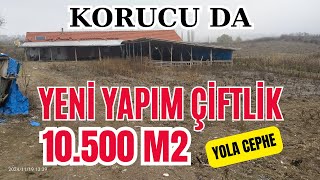 10500 M2 Yola Cephe İçinde damı olan çiftlik [upl. by Evannia]