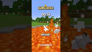 ¡He batido un récord mundial en MINECRAFT ⛏️ shorts [upl. by Tam347]