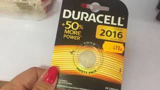 Duracell DLCR 2016  Batterie CR 2016  CR2016  Knopfbatterie [upl. by Inverson]