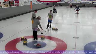 Rice Lake Curling Club Mens Playdowns [upl. by Malcah]