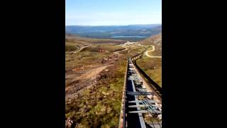 Trip down the Cairngorm Mountain Funicular [upl. by Childs]