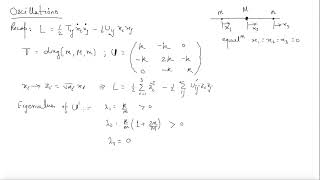 Lecture 20 Classical Mechanics Linear Triatomic Molecule 2  Dr Anurag Tripathi [upl. by Laekim]