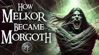 How Melkor Became Morgoth  Morgoth vs Ungoliant  The Silmarillion [upl. by Assyram399]