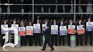 American Airlines pilots picket at DFW International Airport [upl. by Corissa965]