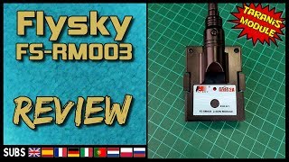 Flysky FSRM003  Taranis Module Review [upl. by Modnar]