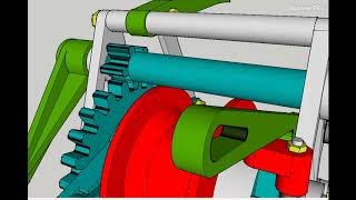 Cabrestante fabricado con impresora 3D [upl. by Hassadah]