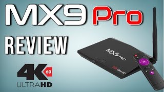 MX9 Pro Rockchip RK3328 Quad Core Android 71 4K TV Box Review with Benchmarks [upl. by Haelahk]