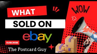 Over 2000 Sold on eBay The Postcard Guy 100624 [upl. by Knute]