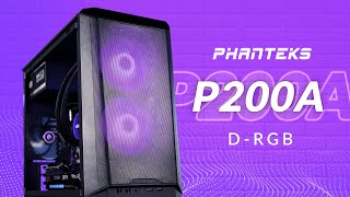 Phanteks P200A DRGB Review  The BEST ITX Airflow Case [upl. by Christos942]