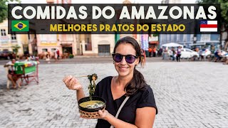 COMIDAS TÍPICAS DO AMAZONAS O MELHOR DA CULINÁRIA AMAZÔNICA 🇧🇷 [upl. by Anchie69]